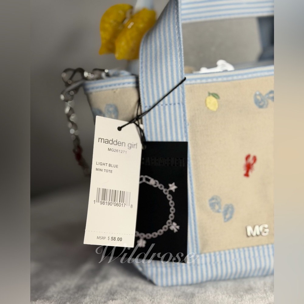 Madden Girl By Steve Madden ocean sea lobster lemon oyster clam sailor - Picture 9 of 11